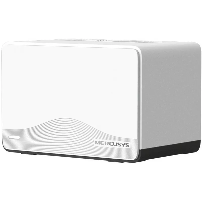 Mesh system MERCUSYS Halo H27BE Dual-band Wi‑Fi 6, 2‑pack, 3x LAN, 3568 Mbps, internal antennas, white