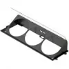 Angled bottom fan bracket HAVN HS 420 black for case fan mounting