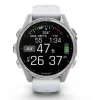 Garmin Fenix 8 3.3 cm (1.3) AMOLED 43 mm Digital 416 x 416 pixels Touchscreen Silver Wi-Fi GPS (satellite)