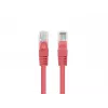 Patchcord LANBERG PCU6-20CC-0025-R RJ45 Cat.6 U/UTP patch cable 0.25 m Red