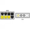 DeLOCK PCI Express power Multicolour 0.30 m 82397