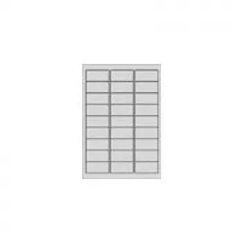 Avery Zweckform Avery - removable adhesive - White - 63.5 x 29.6 mm 675 label(s) (25 Sheets x 27)