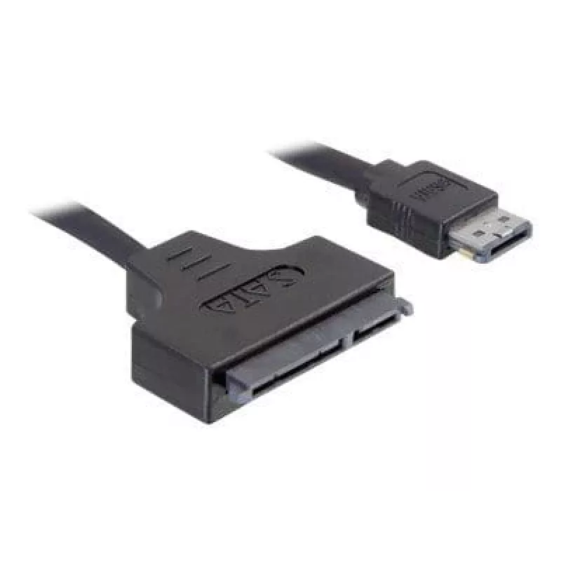 SATA cable DeLOCK ESATAP-100 0.5m Black
