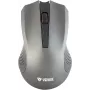 2.4GHz symmetrical wireless mouse, 3 buttons, range 10 m