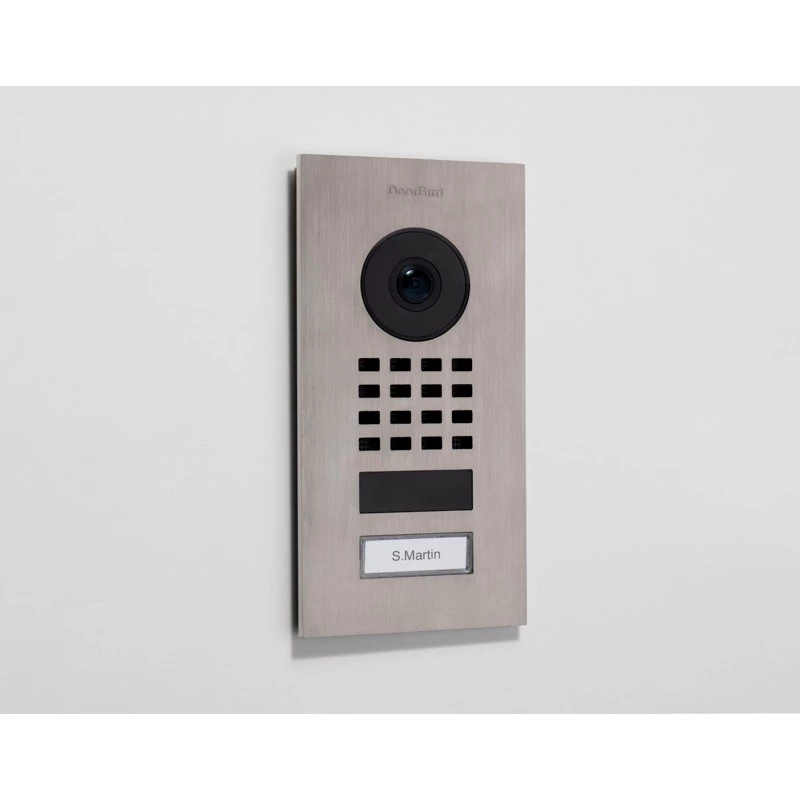 Video Intercom System DoorBird D1101V Stainless Steel 1080p IR