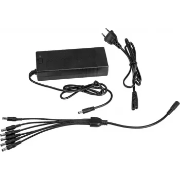Power Supply EUROLITE 52500217 for 6× LED Party Tube IR, compatible 6-lamp adapter
