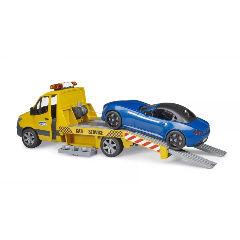 Tow truck BRUDER 02675 Yellow ABS for ages 4+