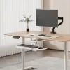 Keyboard holder MACLEAN MC-156 W — adjustable under-desk tray, max load 5 kg