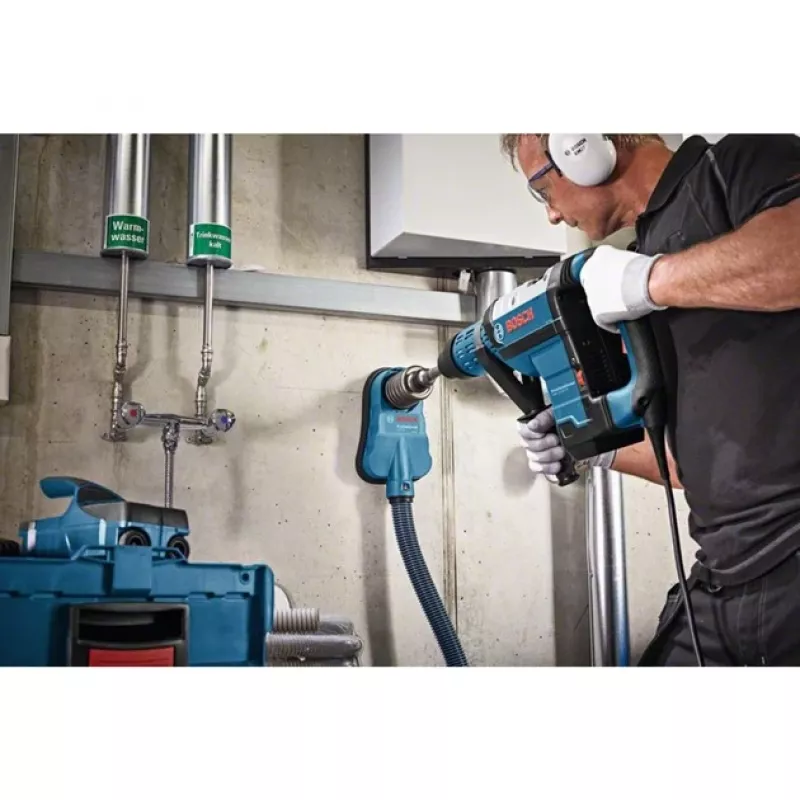 Bosch GDE 68 drill-dust catcher Black, Blue
