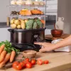 Cecotec Food Steamer | Vapovita 3000 Pro | 1000 W | Number of baskets 3