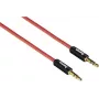 Hama 0.5m 3.5mm/3.5mm audio cable Red