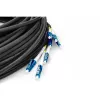 Digitus Pre-assembled Fiberglass Universal Breakout Cable Single Mode OS2 8 Fibers LC/UPC 75m