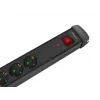 Power Extension Cord Lanberg SP1-05F-0500-BK 5m 5 AC Outlets Indoor Black