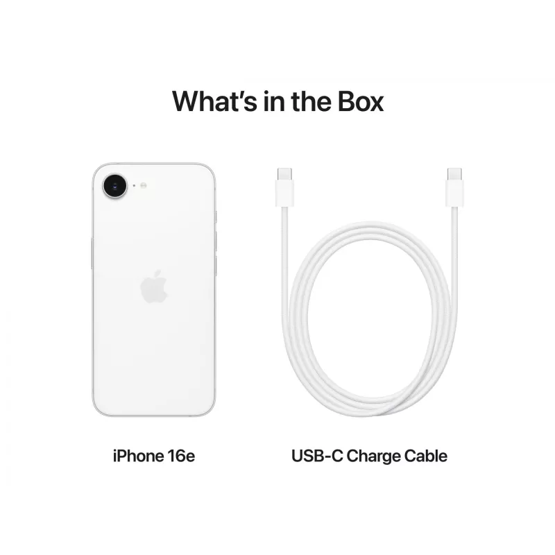 iPhone 16E 512GB white