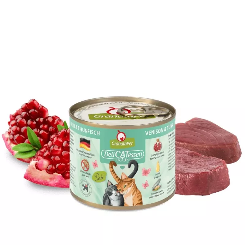 GRANATAPET DeliCATessen Venison and tuna - wet cat food - 200g