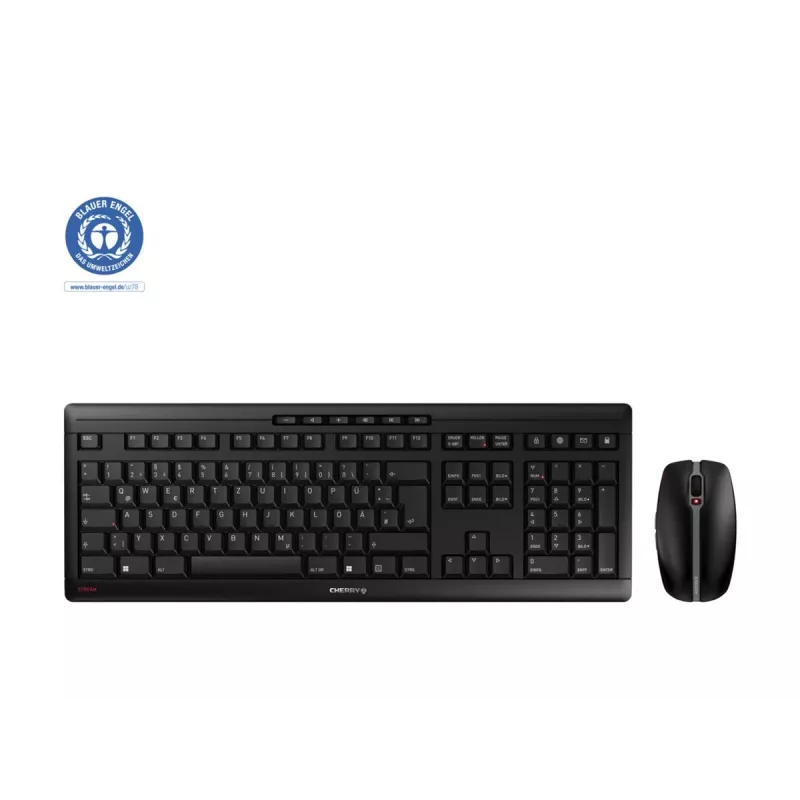 Wireless Keyboard and Mouse CHERRY Stream Desktop JD-8500DE-2