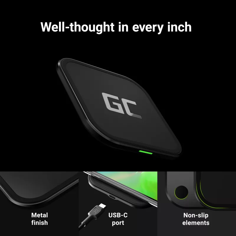 GreenCell AirJuice Qi Wireless Charger (QIGC01)