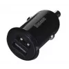 Car Charger Baseus Gain Pro Universal Black — 2× USB 2.0, 2.4 A per port, Input 12–24 V, 5 V output