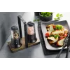 Salt and Pepper Mill Set GEFU X-plosion 11 cm Black — manual tabletop grinders, ceramic mechanism