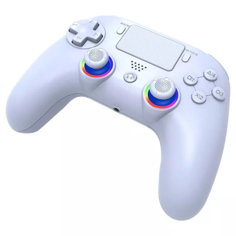 Gamepad Subsonic PS5 Wireless LED Controller White D-pad Home Options Share