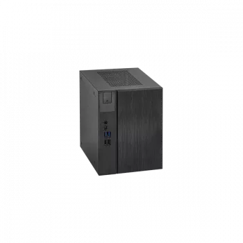 ASRock DeskMeet X300 Series - Barebone - compact-PC - Socket AM4 - AMD X300 - no CPU - RAM 0GB - GigE (90BXG4501-A10GA0W)