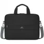 Laptop bag Rivacase Prater 14 inch Black 7522 — fits 14 inch laptops, slim protective sleeve