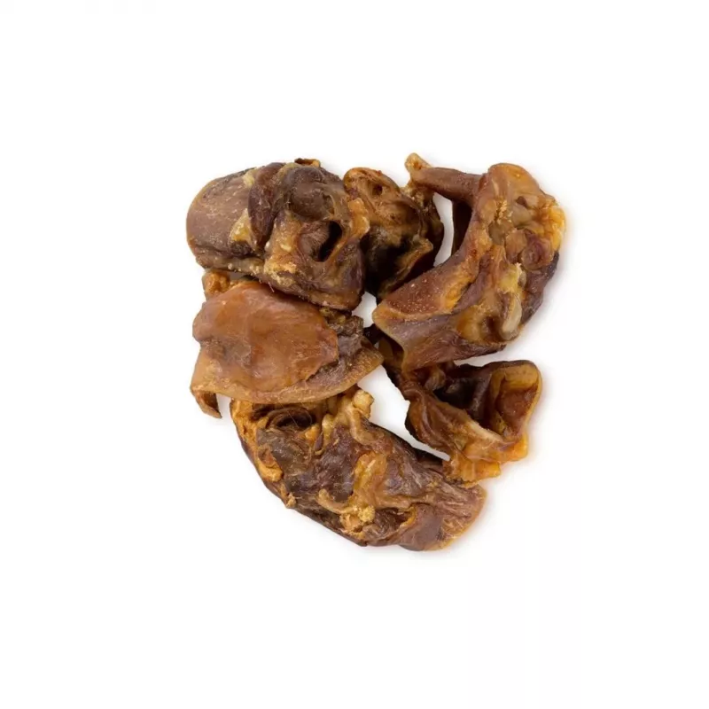 Dog treat UNISZKI Middle pig ear 200 g – natural single-ingredient pork chew, grain‑free