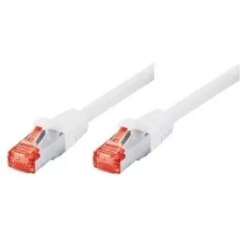 Tecline exertis Connect - Patch-Cable - RJ-45 (M) to RJ-45 (M) - 5 m - SSTP-Cable - CAT 6 - Halogen-Free - White (71505W)