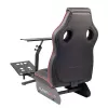 Racing cockpit Subsonic SA5681 Black Red Faux leather Mesh Metal