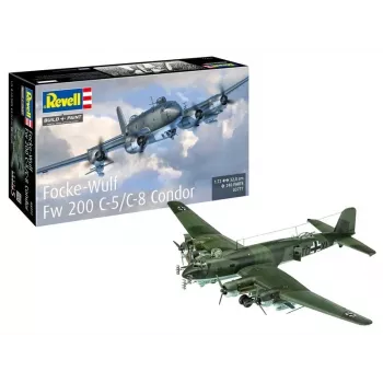 Plastic model airplane REVELL Fendt 728 Vario scale model kit REV-03777