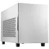 Mini-ITX case SILVERSTONE SST-SG15S, silver aluminum compact chassis