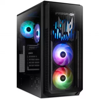 Desktop PC Acer Predator PO5-660 — Intel Core Ultra 7 265F 5.3 GHz, 32 GB DDR5, 2 TB SSD, NVIDIA GeForce RTX 5070, Windows 11 Home, Black