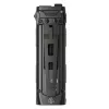 Hand flashlight Nitecore EDC23 — compact USB-rechargeable black, IP54 water/dust resistant, two LEDs, built-in battery, 0.101 kg