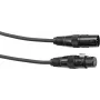 DMX cable EUROLITE XLR 5-pin, 1 m, black