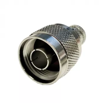 N-Male Crimp Connector for LMR-400 Cable