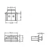 Socket safety cover HDMI A DeLOCK 64029