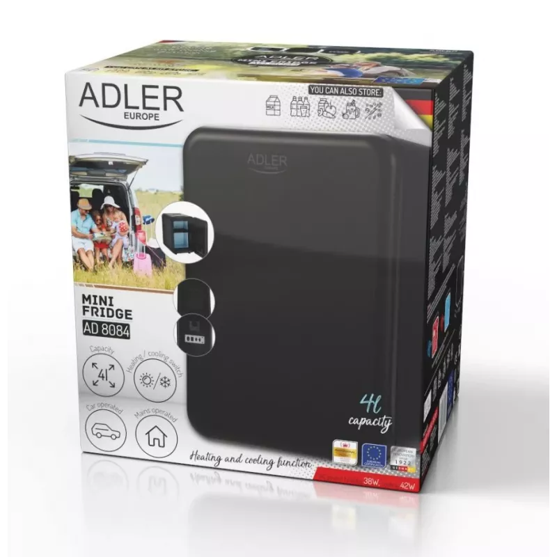 Adler Ad 8084 Mini Fridge 4L Ac/dc