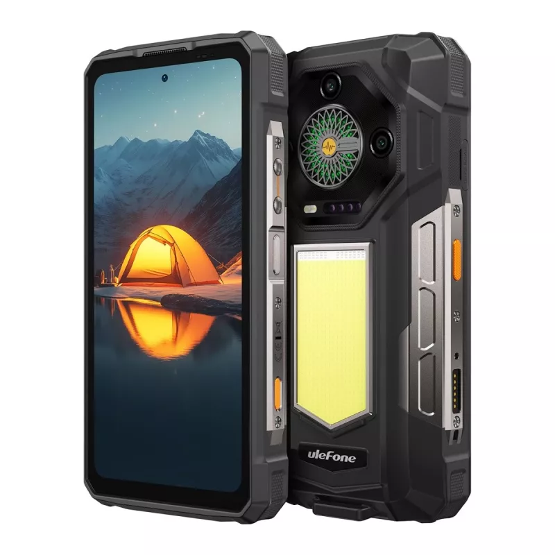 Rugged Smartphone UleFone Armor 33 5G 6.3 inch — 12GB RAM, 512GB Storage, Black