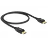 DisplayPort cable DeLOCK 85506 0.5 m Black