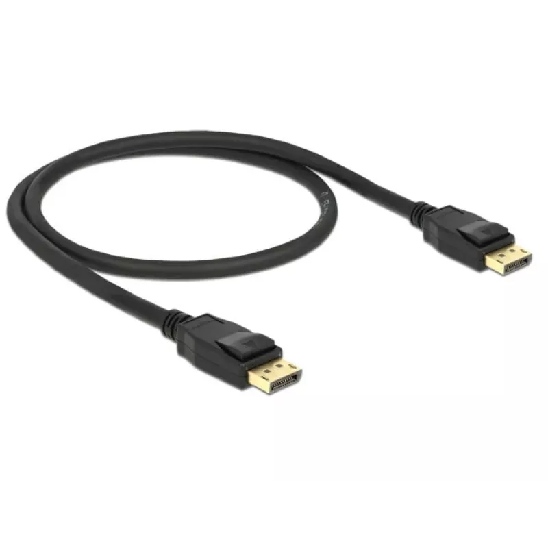 DisplayPort cable DeLOCK 85506 0.5 m Black