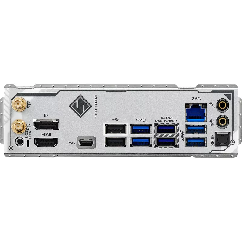 Motherboard ASRock B860M Steel Legend WiFi — Intel B860, LGA 1851, micro‑ATX, DDR5, 4 DIMM, Wi‑Fi 6E, 2.5GbE