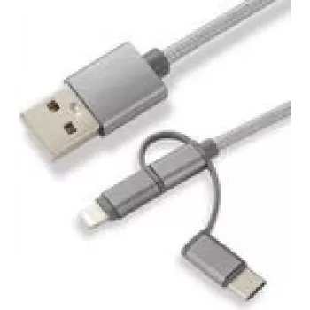 CoreParts MOBX-ACC-003 USB cable 1 m Micro-USB A Micro-USB B Grey