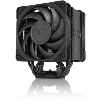 Air cooler Noctua NH-U12A CHROMAX.BLACK – 120 mm dual-fan, 158 mm height, compatible with LGA 1200, 2000 RPM max