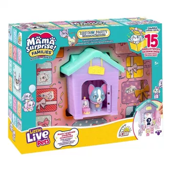 Figures set Little Live Pets - Families Moms House Party