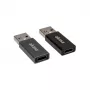 Cable gender changer USB Type-A USB Type-C Akasa AK-CBUB61-KT02
