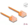 Network Cable DeLOCK RJ45 Cat.6 UTP 2m Orange