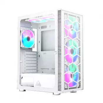 PC Case Montech X3 GLASS Midi Tower White