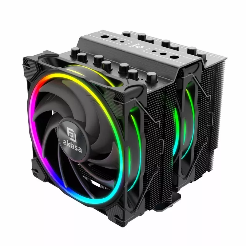 Air cooler Akasa SOHO H7 12 cm Black 500-2000 RPM Ceramic bearing