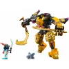 LEGO building set NINJAGO 71839 Arin's Spinjitzu Battle Mech, 213 pieces, 2 minifigures, height 160 mm