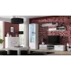 Cama living room sideboard UNI WHITE white/white gloss